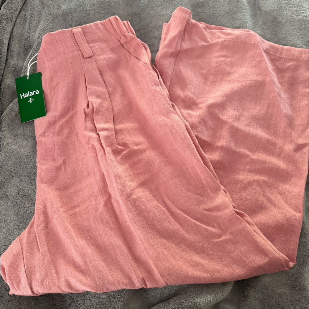 HALARA Blush Pink Relaxed Pants
